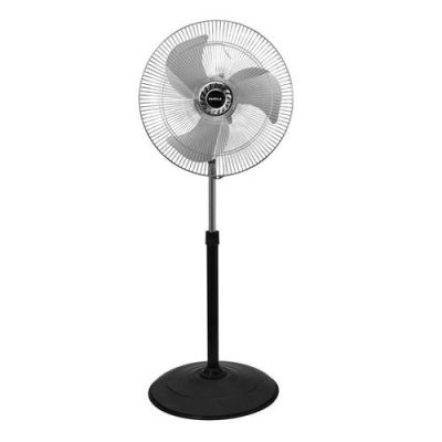 Havells V3 450 mm 3 Blade Pedestal Fan  (Silver  Black)