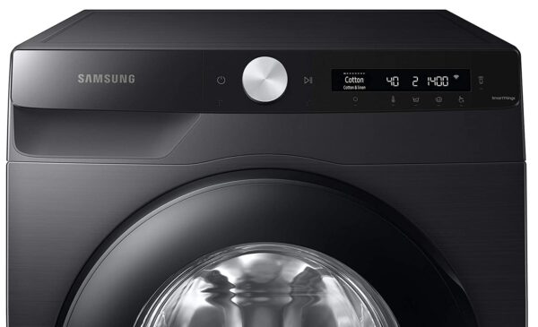 Samsung 8 kg, 5 star, Eco Bubble Technology, AI Control, Wi-Fi, Digital Inverter, Motor, Fully-Automatic Front Load Washing Machine (WW80T504DAB1TL, Hygiene Steam, Black Caviar) - Image 7