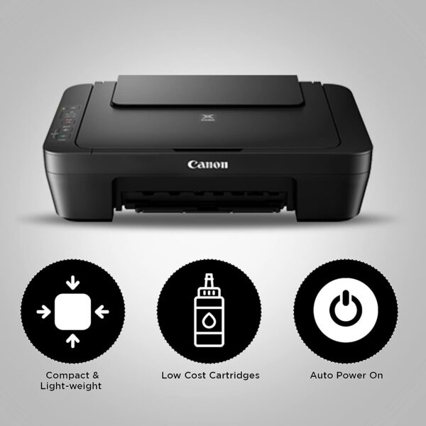 Canon MG2570S Multi-Function Inkjet Colour Printer (Black) - Image 7