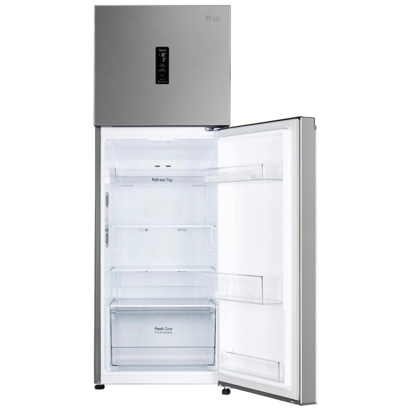 LG 246 L 3 Star Frost-Free Smart Inverter Wi-Fi Double Door Refrigerator (GL-T262TPZX, Shiny Steel - Image 7