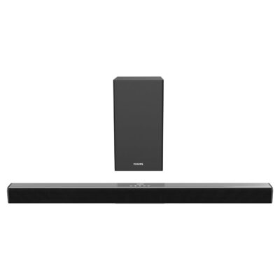 Philips Audio TAB4228/94 2.1Ch 160W Bluetooth Soundbar with Rich Bass, 3 EQ Modes, Multi-Connectivity