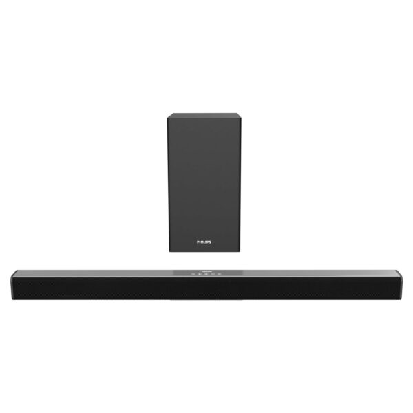 Philips Audio TAB4228/94 2.1Ch 160W Bluetooth Soundbar with Rich Bass, 3 EQ Modes, Multi-Connectivity