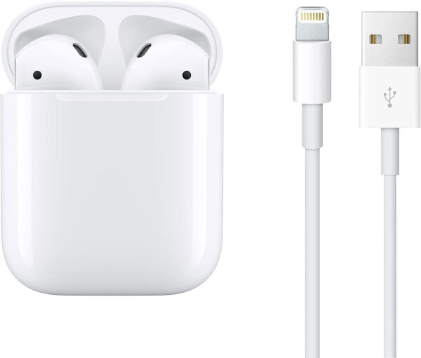 Apple AirPods (2nd Generation) Wireless Earbuds with Lightning Charging Case Included. Over 24 Hours of Battery Life - Image 2