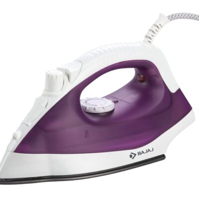 Bajaj Plastic Mx 16 1400-Watt Steam Iron (Purple), 14 Watts