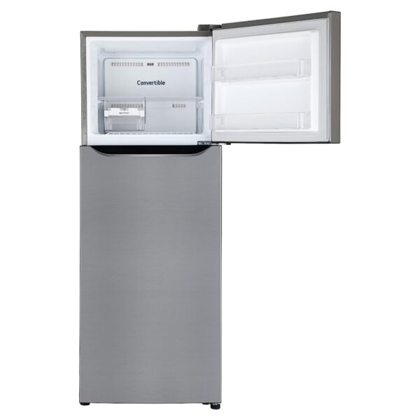 LG 288 L 2 Star Smart Inverter Frost-Free Double Door Refrigerator (GL-S322SPZY, Shiny Steel, Convertible) - Image 6