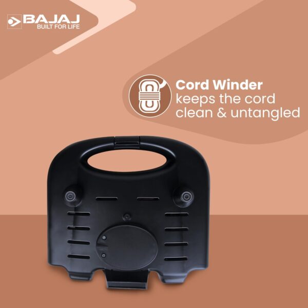 Bajaj SWX 3 Deluxe 800W 2-Slice Sandwich Toaster with Toast Plates | Non-Stick Coated Plates - Image 6