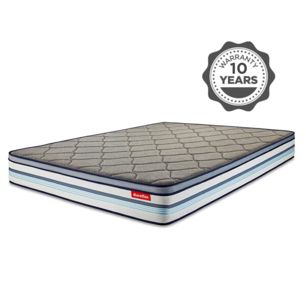 duroflex Balance Plus Orthopedic Memory Foam Queen Size Euro-top Mattress (78 X 60 X 6+2 inch) - Image 5