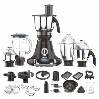 Vidiem Tusker 750 Watts Mixer Grinder with 4 Jars – VDMMG-TUSKER750