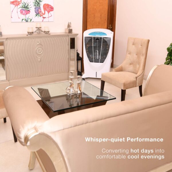 Symphony Air Cooler - 56L, White - Image 6