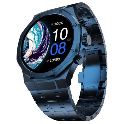 Fire-Boltt Royale Luxury Stainless Steel 1.43″ AMOLED display, BT calling Smartwatch