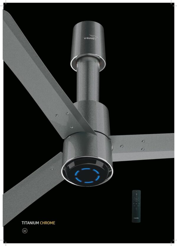 V-GUARD INSIGHT-G Electric BLDC Ceiling Fan premium decorative (Multi Color) - Image 2