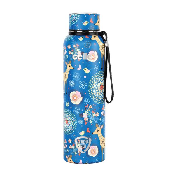 Cello Duro Tuff Steel Series- Duro Deezee Kent Double Walled Stainless Steel Water Bottle with Durable DTP Coating, 550ml - Image 9