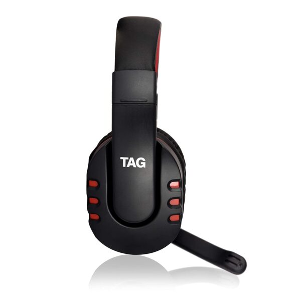 TAG GAMERZ USB-400 over The Ear Wired Headphone with Mic (Black) - Image 3