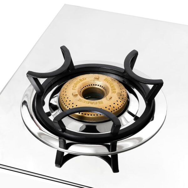 Faber high efficiency 3 Brass Burner with stainless steel top, ISI Certified gas stove, Manual Ignition, For LPG use only (Cooktop Hilux Max 3BB SS) - Image 11