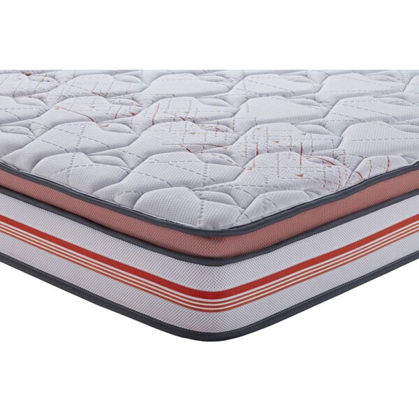 Duroflex Velocity - Anti Stress Fabric 6 Inch Queen Size Spring Mattress (78x60x6) - Image 4