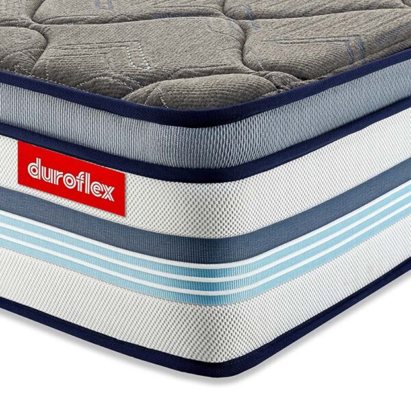 duroflex Balance Plus Orthopedic Memory Foam Queen Size Euro-top Mattress (78 X 60 X 6+2 inch) - Image 4