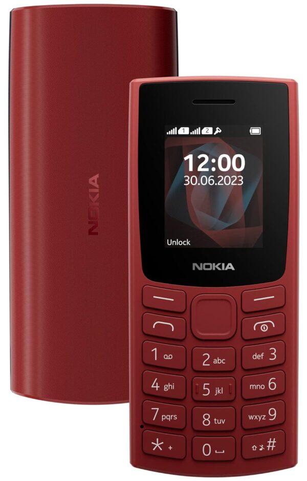 Nokia All-New 105 Single Sim Keypad Phone with Built-in UPI Payments, Long-Lasting Battery, Wireless FM Radio - Image 3