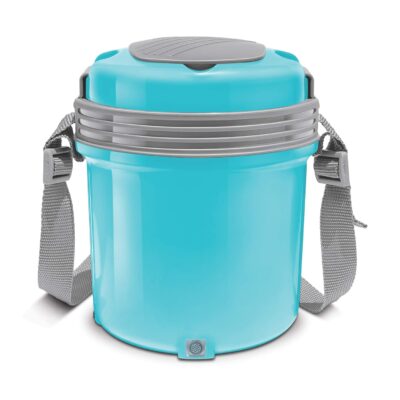 Milton Electron Stainless Steel Tiffin Box Set, Blue