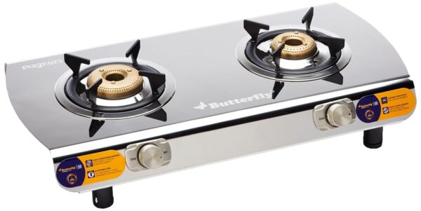 Butterfly Magnum Stainless Steel Lpg Stove, 2B - Image 2