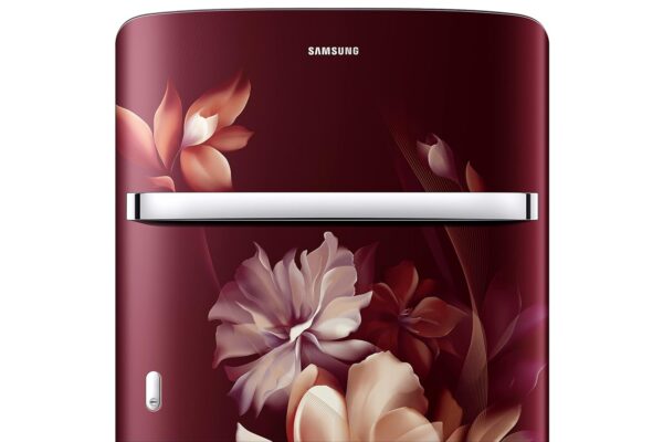 Samsung 189L 5 Star Inverter Direct-Cool Single Door Refrigerator Appliance (RR21C2H25RZ/HL,Midnight Blossom Red) Base Stand Drawer 2023 Model - Image 7