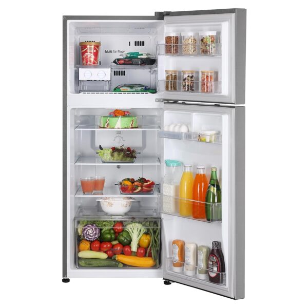 LG 242 L 2 Star Frost-Free Smart Inverter Double Door Refrigerator (2023 Model, GL-N292DPZY, Shiny Steel, Smart Connect & Multi Air Flow) - Image 6