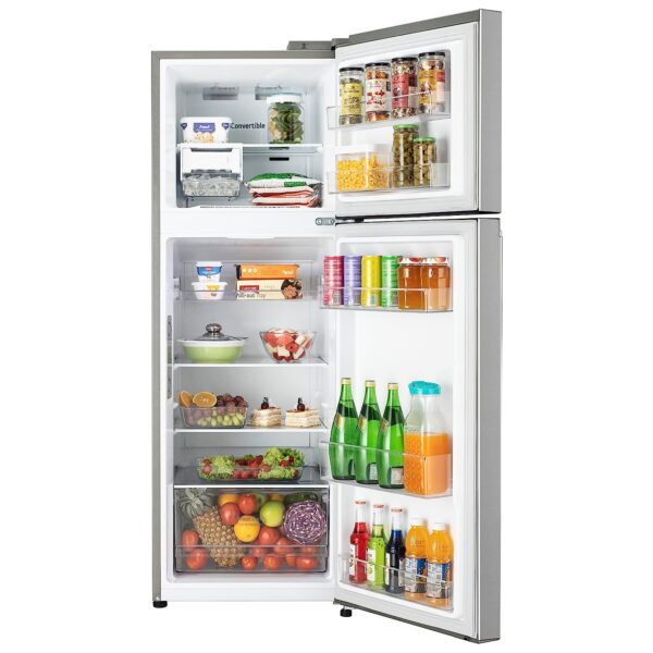 LG 246 L 3 Star Frost-Free Smart Inverter Wi-Fi Double Door Refrigerator (GL-T262TPZX, Shiny Steel - Image 5