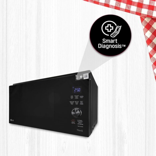 LG 32 L Wi-Fi Enabled Charcoal Convection Microwave Oven (MJEN326SFW, Black) - 2023 Model - Image 13