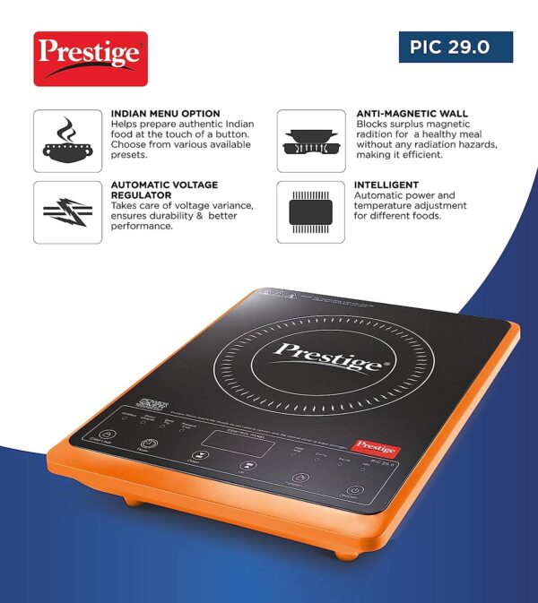 Prestige Induction Cook-top PIC 29.0 - Orange - Image 4