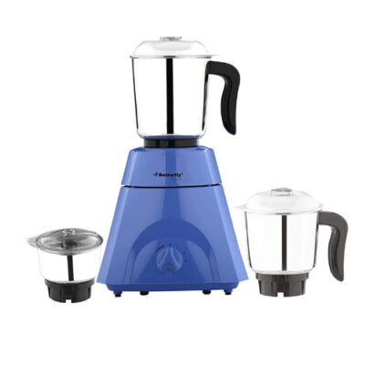 Butterfly Grand 500W Mixer Grinder, Blue – BTFMG-GRD