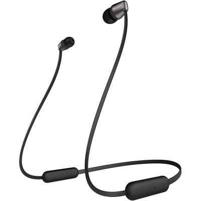 Sony WI-C310 Wireless in-Ear Headphones with 15 Hours Battery Life, Quick Charge, Magnetic Earbuds,Tangle Free Cord,Headset with mic for Phone Calls