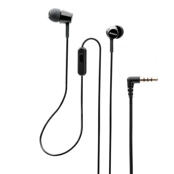 Sony MDR-EX155AP Wired in-Ear Headphones with Tangle Free Cable, 3.5mm Jack, Headset with Mic for Phone Calls - Image 5