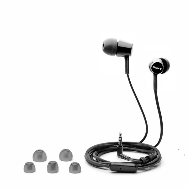 Sony MDR-EX155AP Wired in-Ear Headphones with Tangle Free Cable, 3.5mm Jack, Headset with Mic for Phone Calls - Image 6