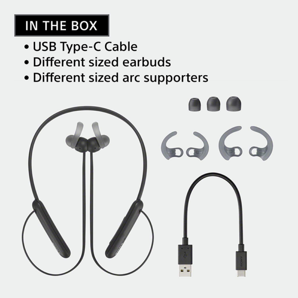 Sony WI-SP510 Wireless Sports Extra Bass, Quick Charge, Magnetic Earbuds, Bluetooth Ver 5.0, Headset with Mic for Phone Calls - Image 7