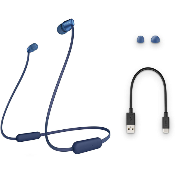 Sony WI-C310 Wireless in-Ear Headphones with 15 Hours Battery Life, Quick Charge, Magnetic Earbuds,Tangle Free Cord,Headset with mic for Phone Calls - Image 11