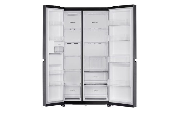 LG 650L, Convertible Side-by-Side Refrigerator with Smart Inverter Compressor, Multi Air Flow, Multi Digital Sensors, Express Freezing - Image 3