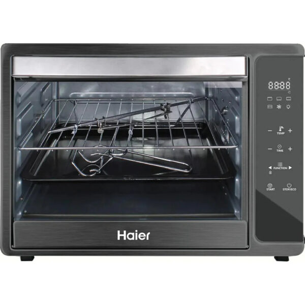 Haier 35.0 L HILOTG3501GR 34L Cool Touch Handle Oven Toaster Grill (OTG) (Grey)