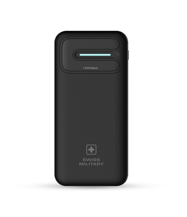 SWISS MILITARY 10000 mAh 12 W Power Bank  (Blue, Lithium Polymer, Fast Charging for Mobile) - Image 6