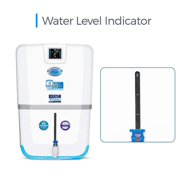 KENT Prime Plus 9-Litres Wall Mountable RO+UV+UF+TDS Controller 20-Ltr/hr Smart Water Purifier ( KENTWP-PRIMEPLUS ) - Image 4