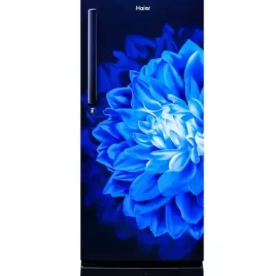 Haier 215 L, 3 Star, Marine Dahelia Finish Direct Cool Single Door Refrigerator with Base Drawer