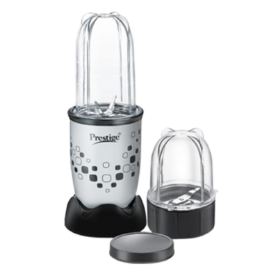 Prestige Nutri-Mix 2.0, 350W Mixer Grinder with 2 Multipurpose Jars | Compact Design