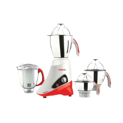 Vidiem MG 504 A 750 W Juicer Mixer Grinder  (Versa Pro | 4 Jars | White)