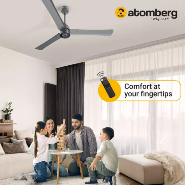 atomberg Renesa+ 1200mm BLDC Motor 5 Star Rated Sleek Ceiling Fans with Remote Control - Image 13