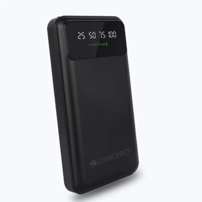 ZEBRONICS 20000 mAh 20 W Power Bank ZEB-MB20000R5 (Black)