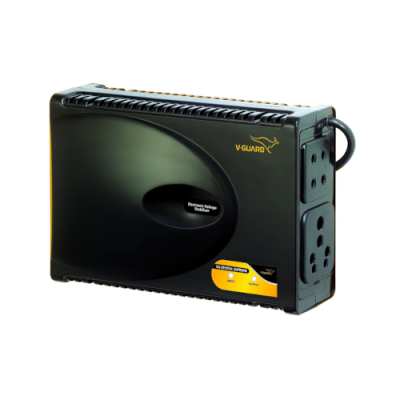 V-Guard VG Crystal Stabilizer – (Black) Working Range (90V – 290V)