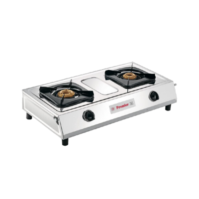 PREMIER 2 Burner Manual Stainless Steel LPG Stove Elite