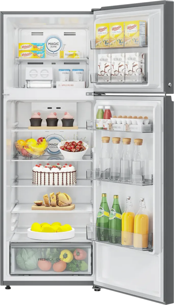 Haier HRF-4083BIS-P 358 L 3 Star Double Door Refrigerator - Image 4