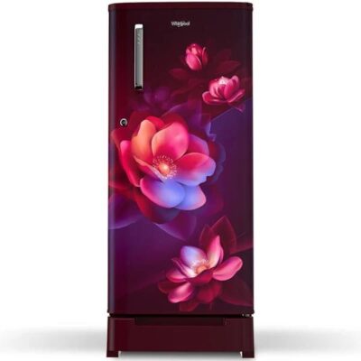 Whirlpool 192 Litre Direct Cool Single Door 2 Star Refrigerator 73215 (Maroon)