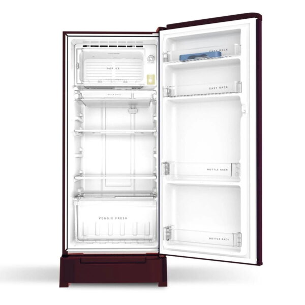 Whirlpool 192 Litre Direct Cool Single Door 2 Star Refrigerator 73215 (Maroon) - Image 2