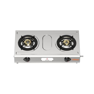 Amirthaa Uniflame 2 Burner Stainless Steel Gas Stove