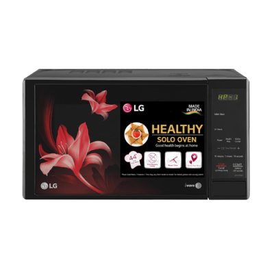 LG 20 L Solo Microwave Oven (MS2043BR, Black, With i-wave Technology & Anti-Bacterial Cavity)